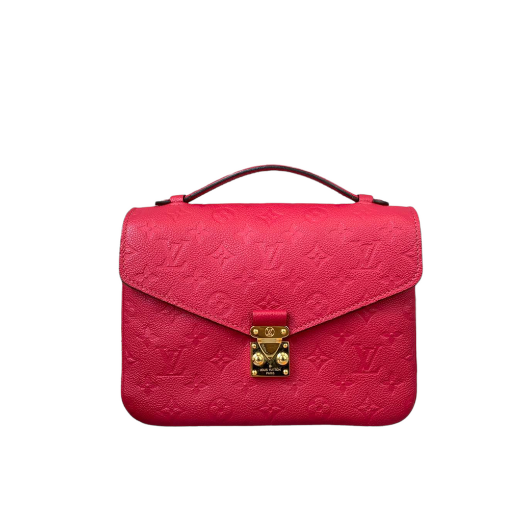 Pochette Metis Empreinte Red GHW