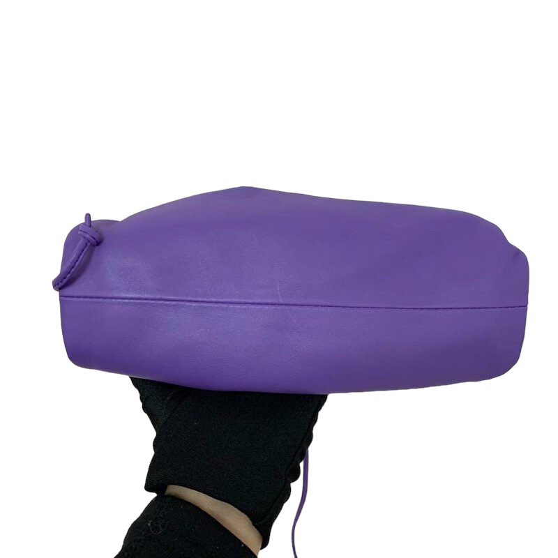 Mini Pouch Leather Purple