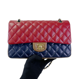 Classic Flap Medium Tri Coloured GHW
