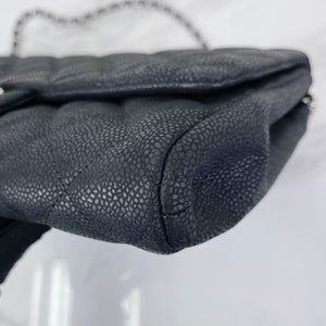 Timeless Clutch in Caviar Leather Black SHW