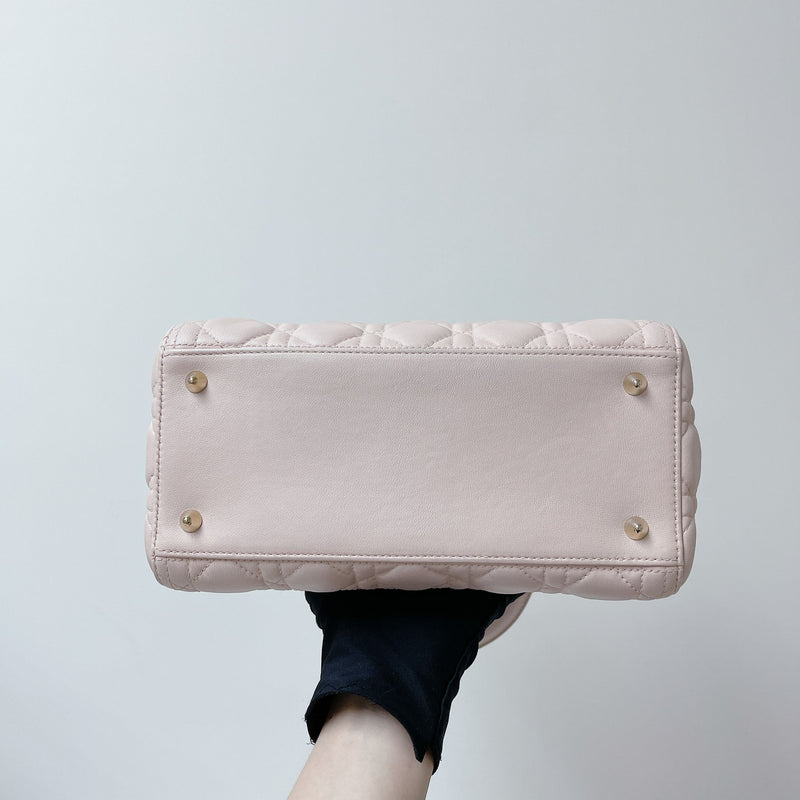 Lady Dior Medium Pink with GHW