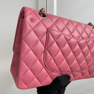 Classic Double Flap Medium Bag Pink SHW