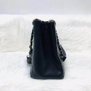 Chanel Black Caviar GST in Black with SHW