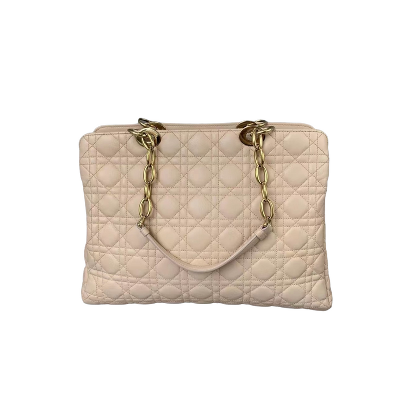 Soft Tote Cannage Pink GHW