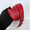 Marmont Belt Bag Red Leather GHW