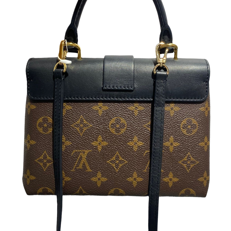 Louis Vuitton Monogram Locky BB Crossbody with Noir Black - A