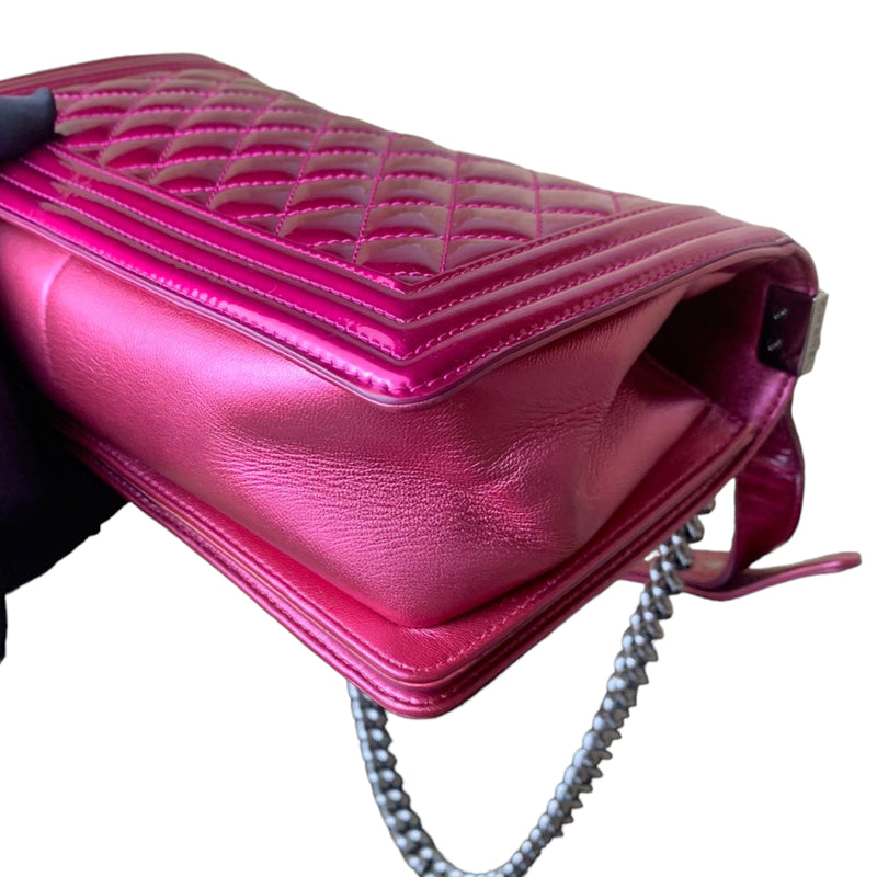 Old Medium Boy Patent Pink SHW