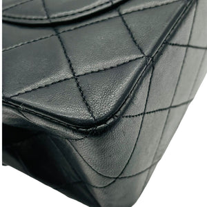 Classic Flap Small Lambskin Black GHW