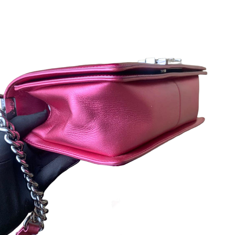 Old Medium Boy Patent Pink SHW