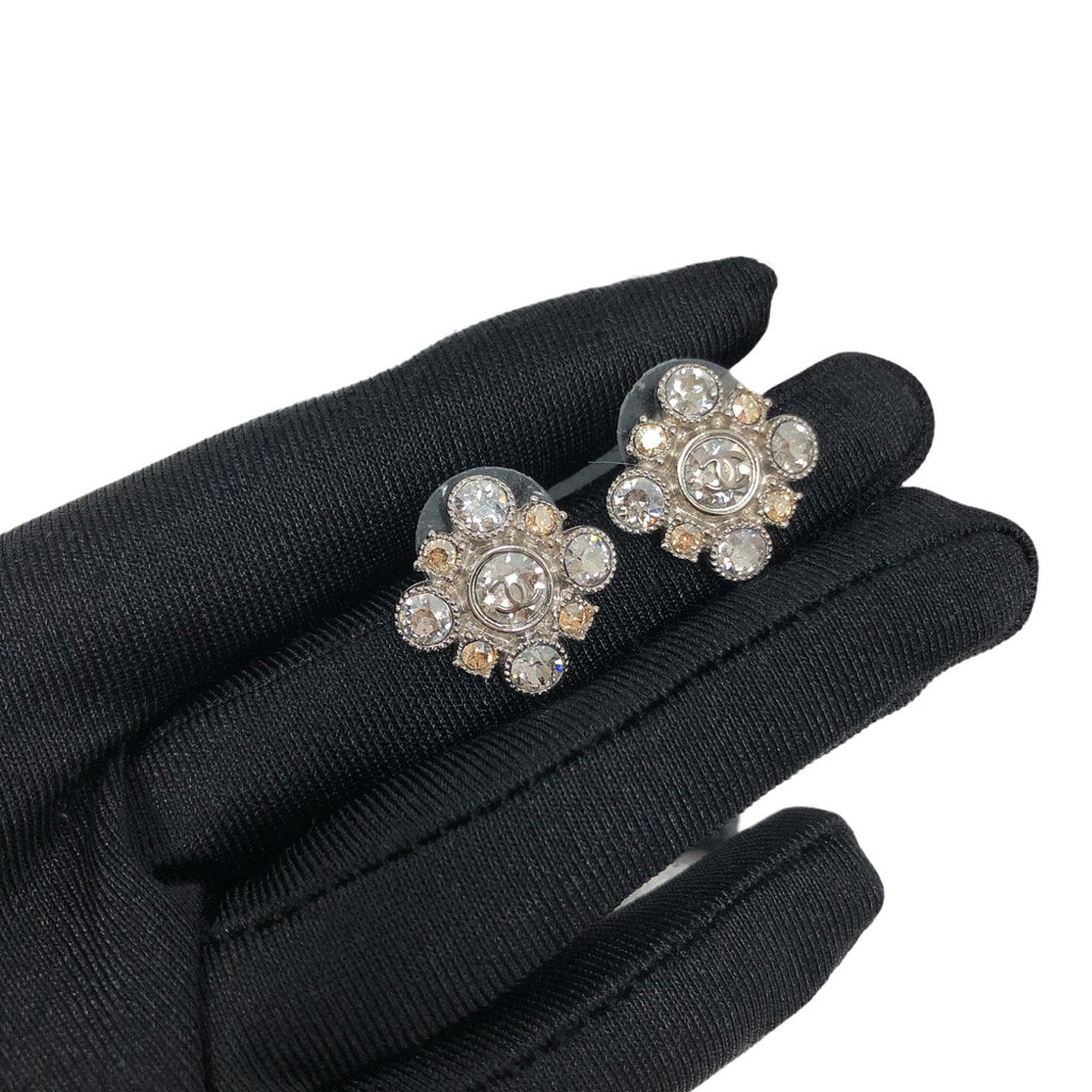 Crystal Cluster Baroque Classic Earrings