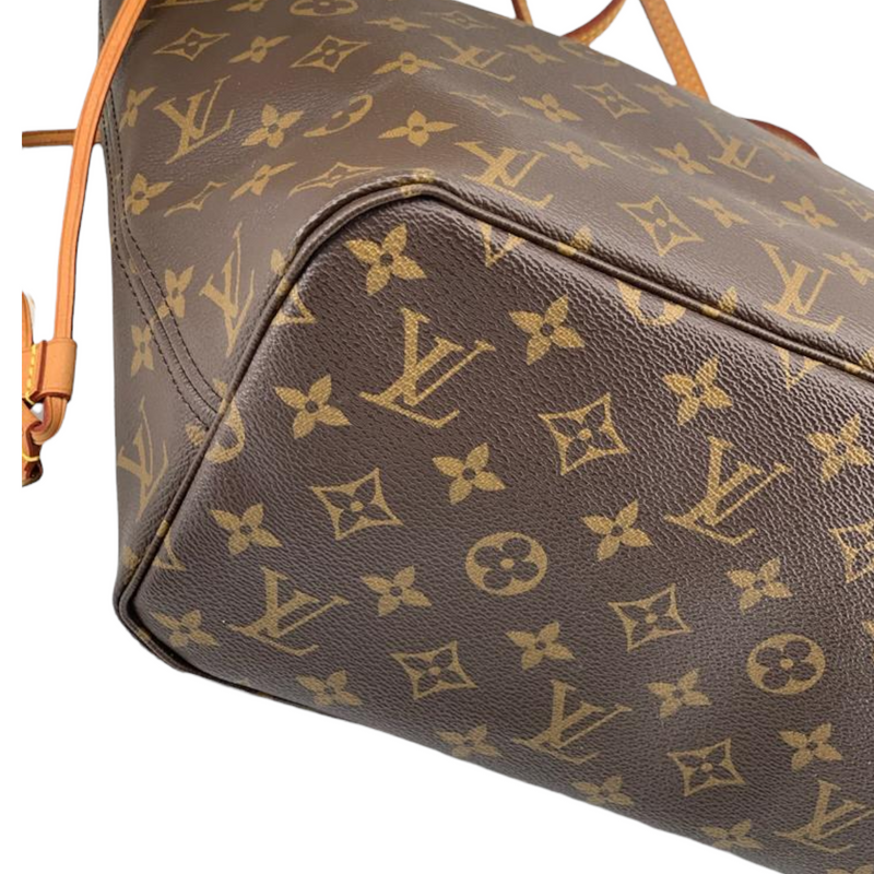 Monogram Neverfull MM Brown