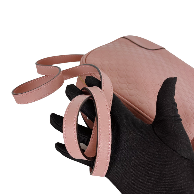 Guccissima Bree Pink Camera Bag