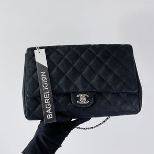 Timeless Clutch in Caviar Leather Black SHW