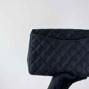 Timeless Clutch in Caviar Leather Black SHW