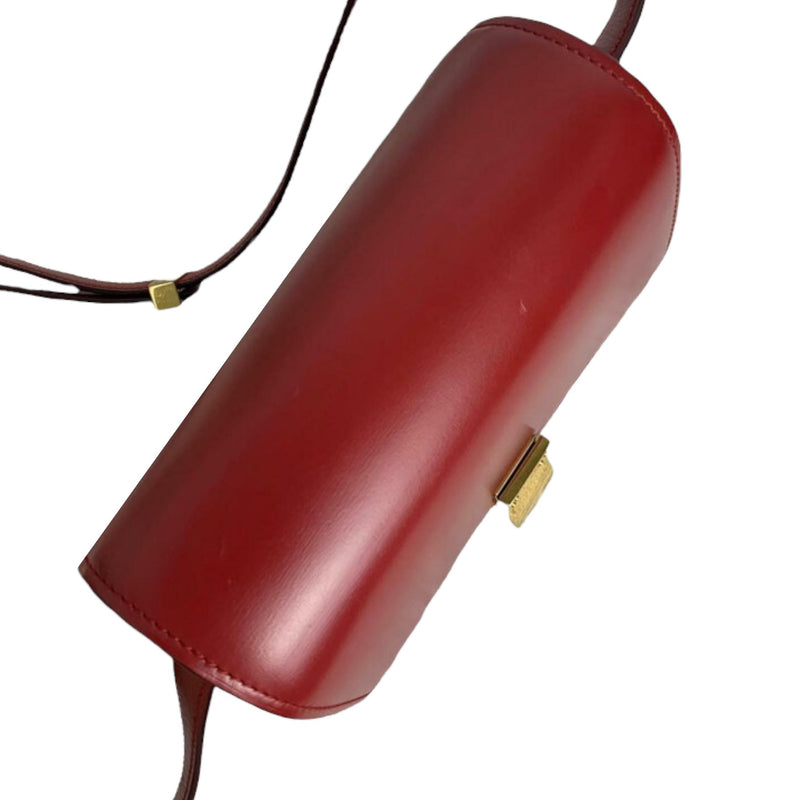 Classic Box Mini Smooth Calfskin Red GHW