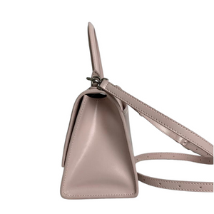 Hourglass Small Smooth Leather Pink RHW
