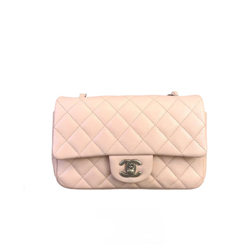 Rectangle Mini Caviar Pink SHW