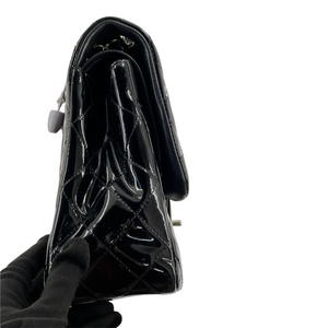Double Flap Jumbo Patent Black SHW