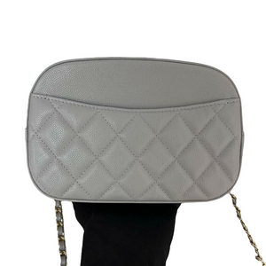 Camera Quilted Camera Case Grey GHW