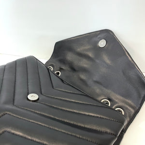 LouLou Medium Matelassé Black SHW