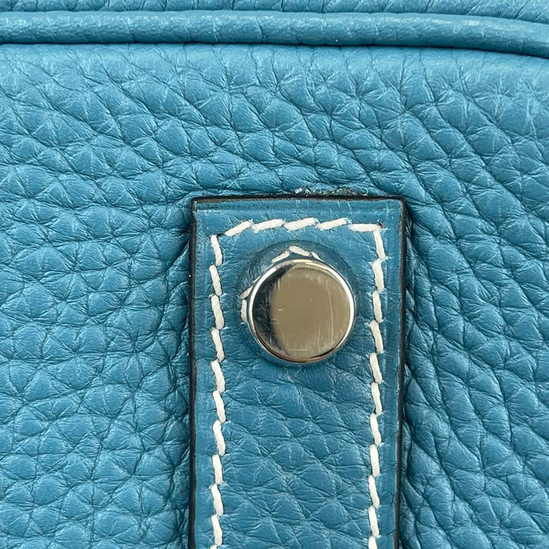 Birkin 35 Blue Jean Clemence PHW