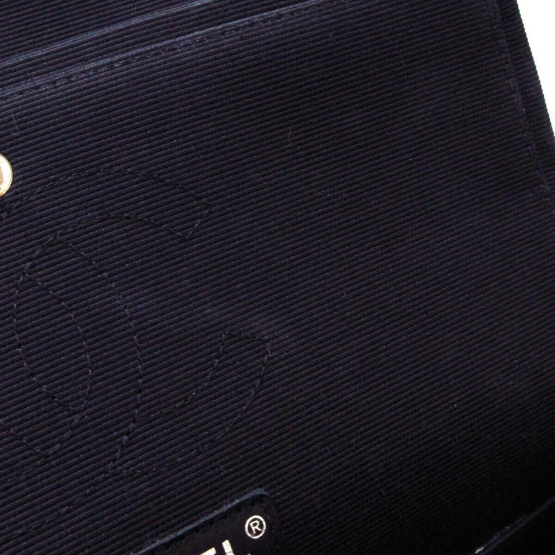 Medium Classic Flap Black Tweed SHW
