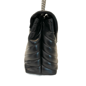 LouLou Medium Matelassé Black SHW