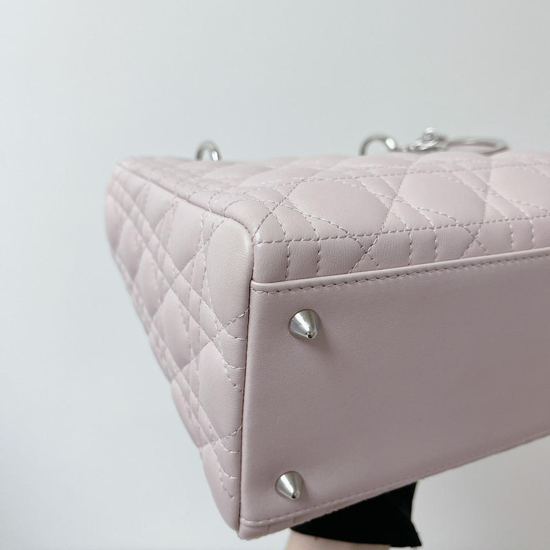 Lady Dior Medium Lambskin Pink SHW