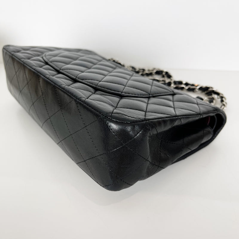 Classic Flap Medium Lambskin Black SHW