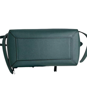 Belt Bag Micro Leather Dark Green GHW