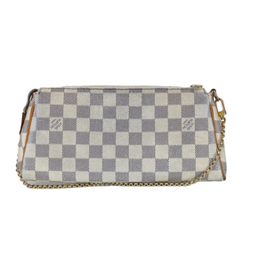 Eva Damier Azur Monogram White GHW