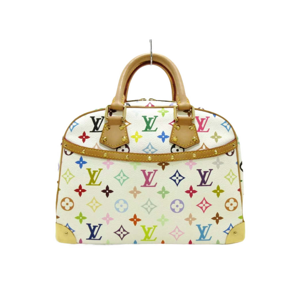 Monogram Multicolore Trouville White