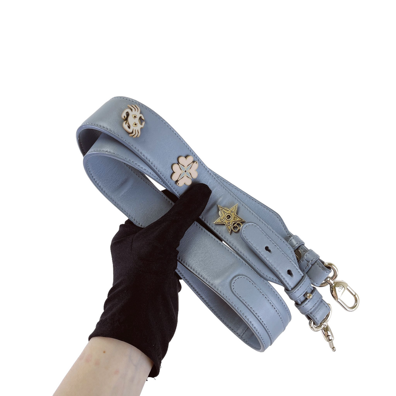My Lady Dior Lambskin Small Blue GHW