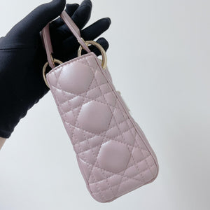 Mini Lady Dior Pearl Pink