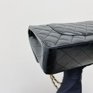 Classic Flap Medium Lambskin Black GHW