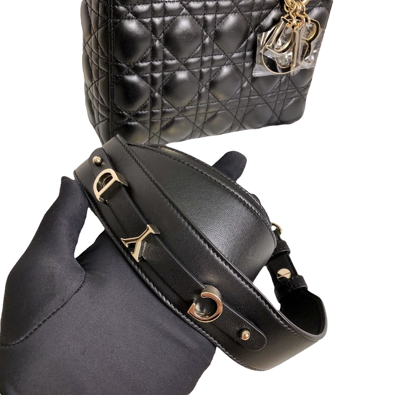 Lambskin My Lady Dior Black GHW