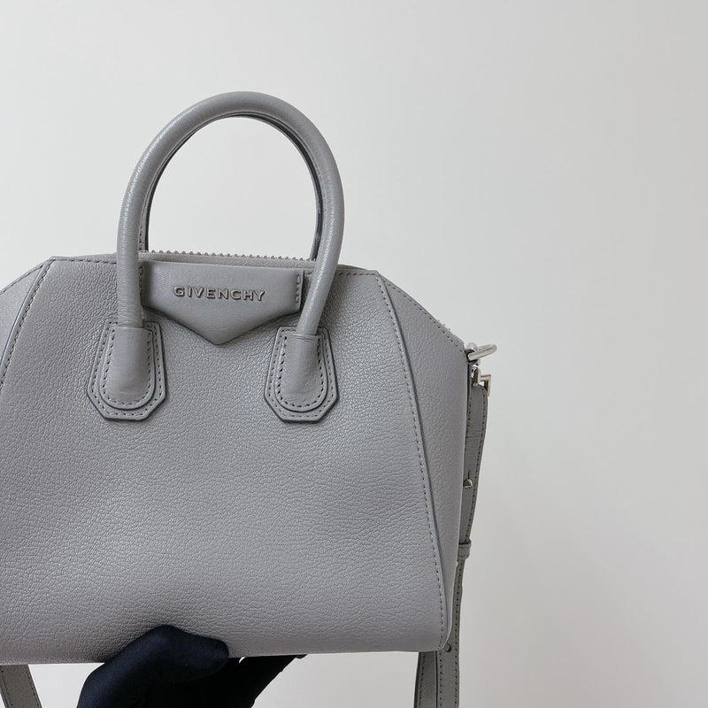 Mini Antigona Bag Grey