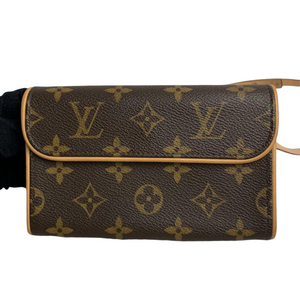 Monogram Florentine Pochette Canvas Brown GHW