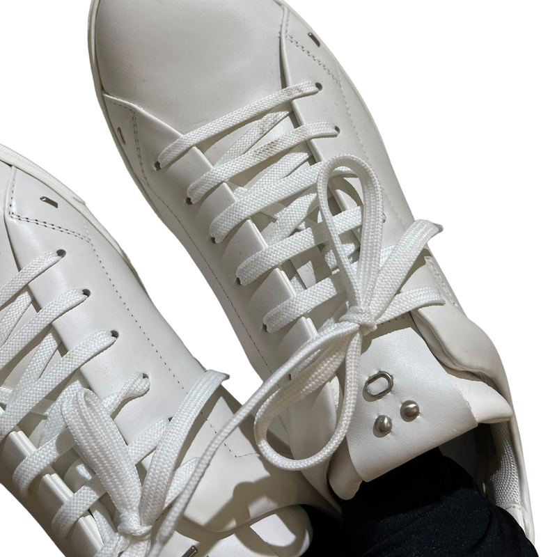 Sneakers White Leather 7M, 9W