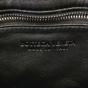Chain Cassette Bag Leather Black SHW