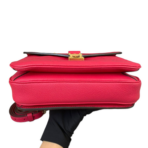 Pochette Metis Empreinte Red GHW