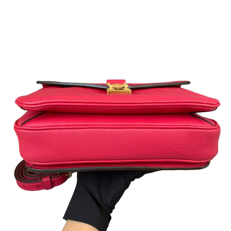 Pochette Metis Empreinte Red GHW