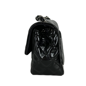 Classic Patent Mini Square Black SHW