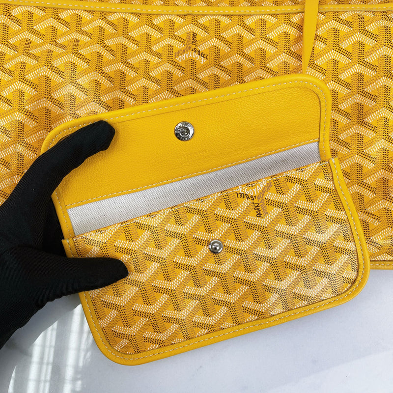 Goyard St. Louis GM Yellow at Jill's Consignment