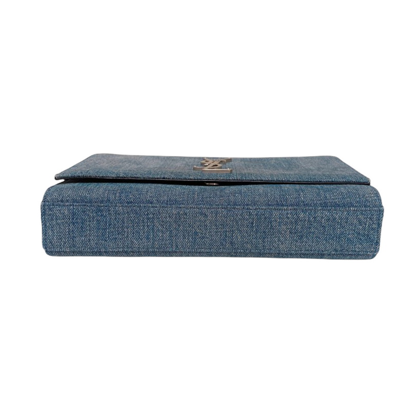 Classic Monogram Kate Medium Denim Blue SHW