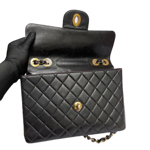 Vintage Jumbo XL Lambskin Black GHW