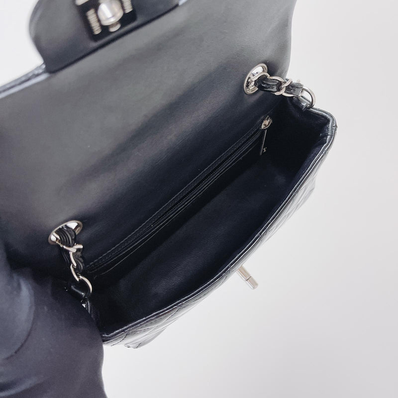 Mini Rectangle Flap Black