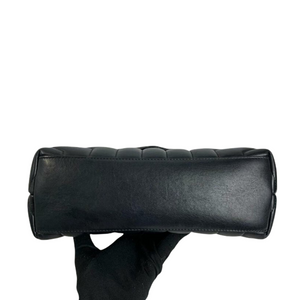 Loulou Matelassé Calfskin Small Black SHW