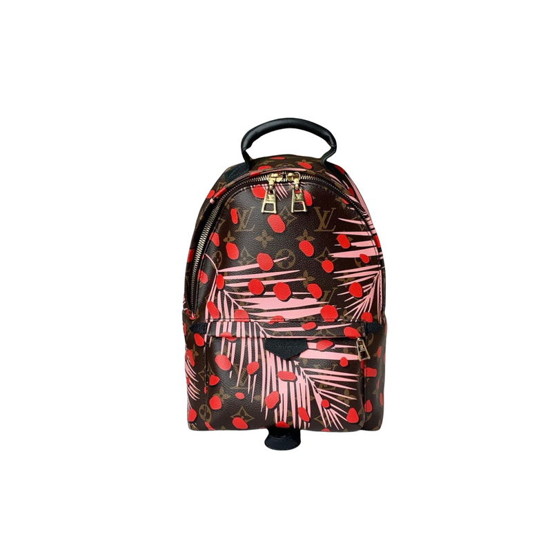 Louis Vuitton, Jungle Giant Monogram Palm Springs Backpack