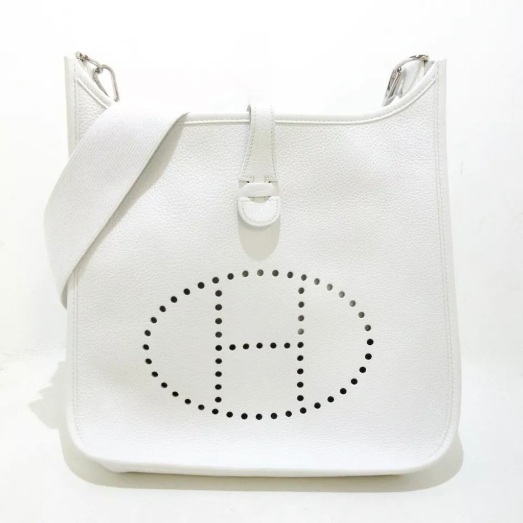 Evelyne PM Bag Clemence White